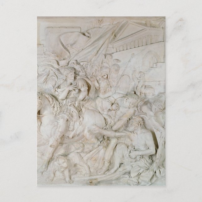 Alexander der Große Postkarte (Vorderseite)