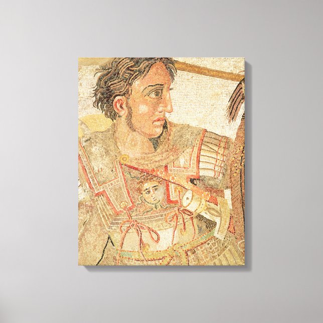 Alexander der Große von 'The Alexander Leinwanddruck (Vorderseite)