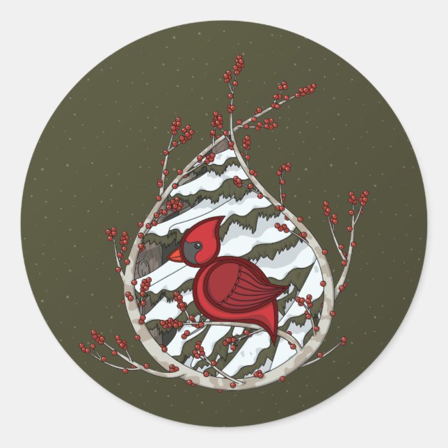 Alexander der Kardinal Sticker (Vorderseite)