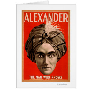 Alexander der Mann, der Magie kennt Poster