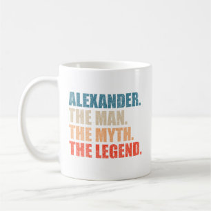 Alexander der Mann der Mythos der Legende Kaffeetasse