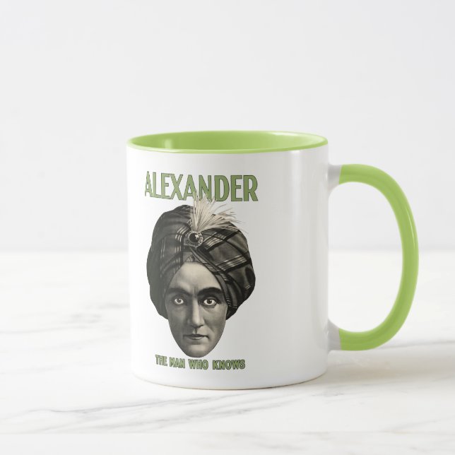Alexander - der Mann, der Tasse kennt (Rechts)