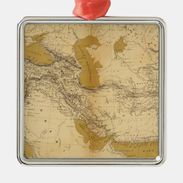 Alexander Emprie Silbernes Ornament (Vorne)