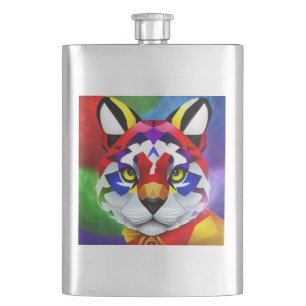 Alexander-Flasche aus rostfreiem Stahl Flachmann