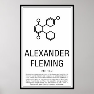 Alexander Fleming Poster