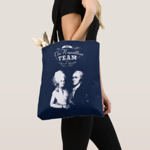 Alexander Hamilton, Eliza. Geschichtsgeschenke. Tasche