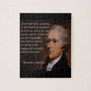 Alexander Hamilton "Feindlicher Anführer" Geschenk