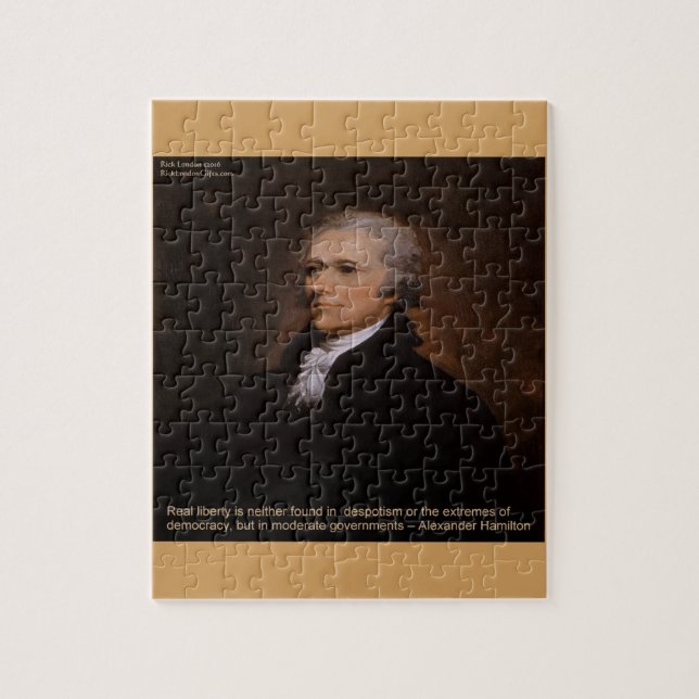 Alexander Hamilton Geschenke (Vertikal)