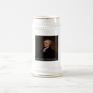 Alexander Hamilton Geschenke Bierglas