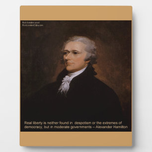 Alexander Hamilton Gifts Fotoplatte
