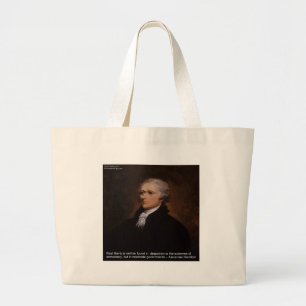 Alexander Hamilton Gifts Jumbo Stoffbeutel