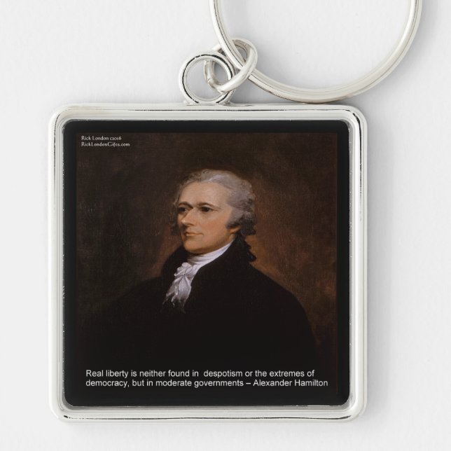 Alexander Hamilton Gifts Schlüsselanhänger (Vorne)