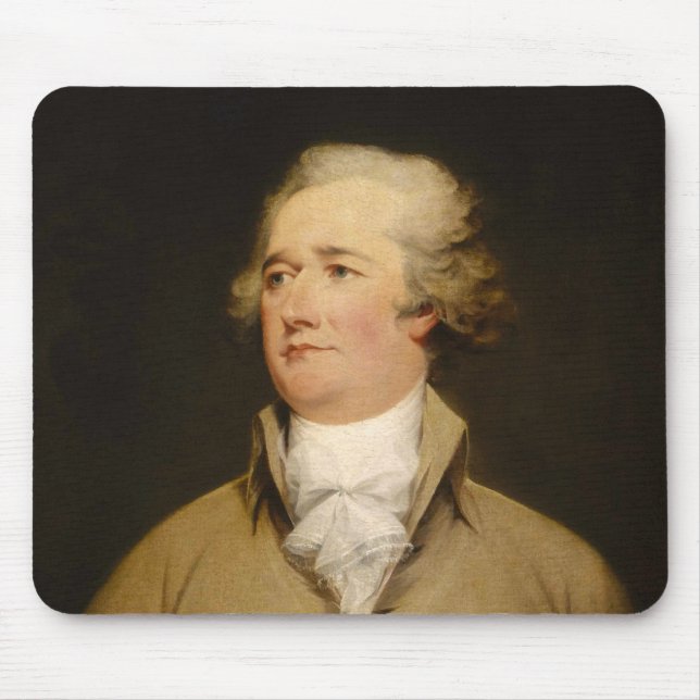 Alexander Hamilton -- Gründervater Mousepad (Vorne)