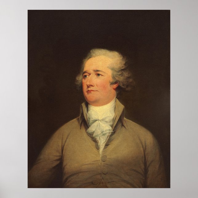 Alexander Hamilton - John Trumbull Fine Art Poster (Vorne)