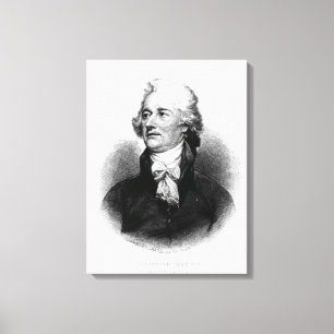 Alexander Hamilton Leinwanddruck