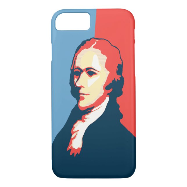 Alexander Hamilton-Plakat-Art-Porträt Case-Mate iPhone Hülle (Rückseite)