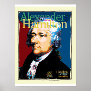 Alexander Hamilton-Plakat Poster