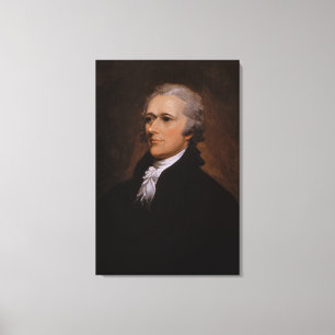 Alexander Hamilton Porträt von John Trumbull Leinwanddruck
