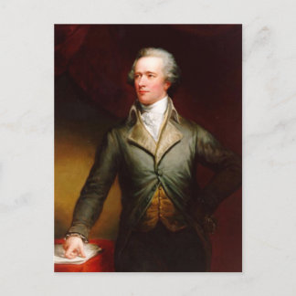 Alexander Hamilton Postcard Postkarte