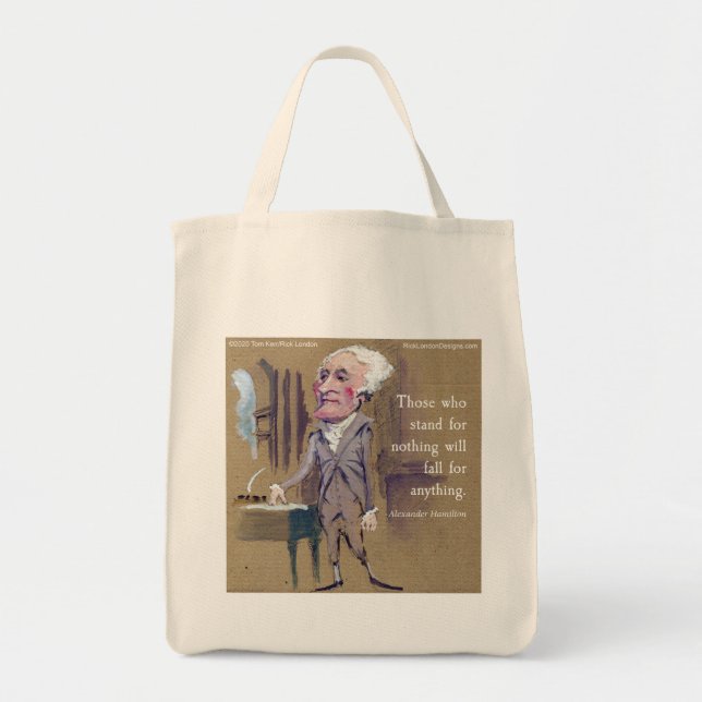 Alexander Hamilton Sac fourre - tout d'épicerie (é (Devant)