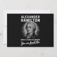 Alexander Hamilton schrieb 51 Essays in 6 Monaten