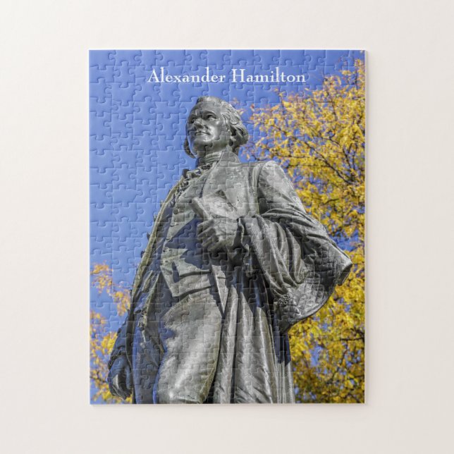 Alexander Hamilton-Statue (Vertikal)