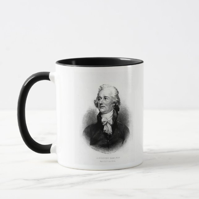 Alexander Hamilton Tasse (Links)