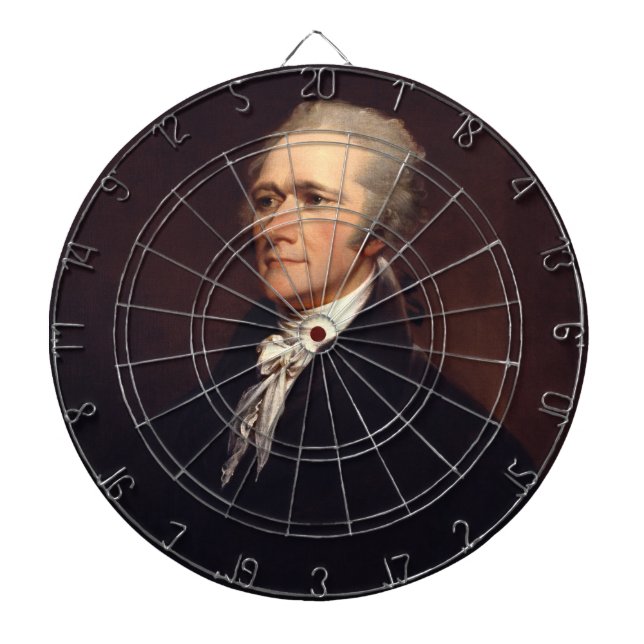 Alexander Hamilton: US-Gründungsvater, Historisch Dartscheibe (vorne)