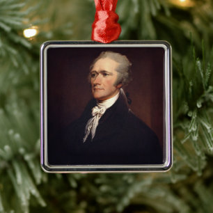 Alexander Hamilton: US-Gründungsvater, Historisch Ornament Aus Metall