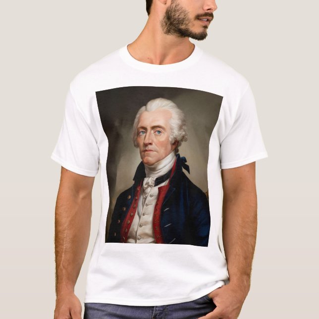 Alexander Hamilton: Visionär gründen T-Shirt (Vorderseite)