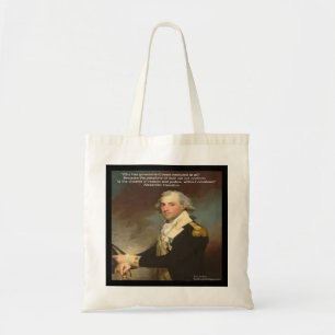 Alexander Hamilton & "Why Government" Budget Tasch Tragetasche