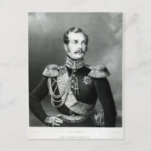 Alexander II. Russland Postkarte