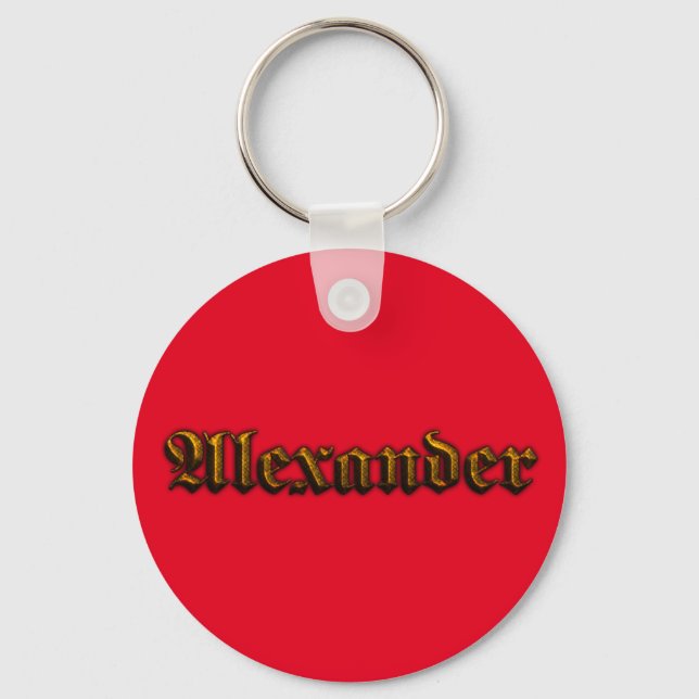 Alexander Key Ring Schlüsselanhänger (Vorderseite)