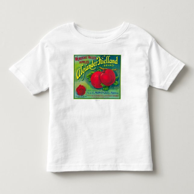 Alexander Kielland Apple beschriften - Kaschmir, Kleinkind T-shirt (Vorderseite)