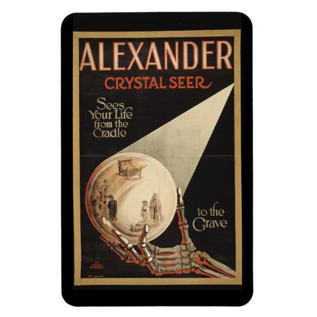 Alexander Magician Crystal Seer Magnet (Vertikal)