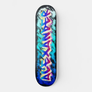 ALEXANDER Maßgeschneidertes Graffiti-Skateboard Skateboard
