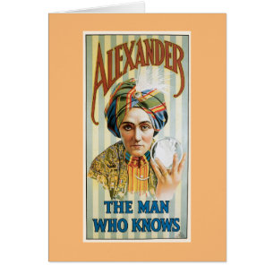 Alexander ~ Mentalist Physic Vintage Magic Act