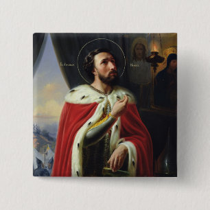 Alexander Nevsky, Herzog von Novgorod Button