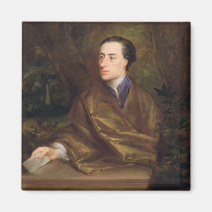 Alexander-Papst (1688-1744) 1738 (Öl auf Leinwand Magnet