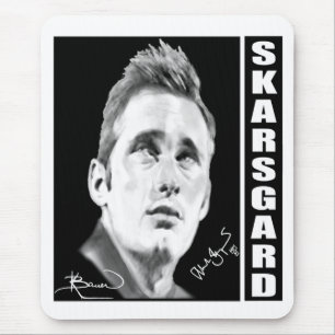 Alexander Skarsgard durch Kristin Bauer Mousepad