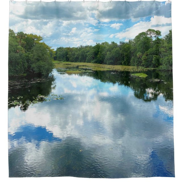 Alexander Springs Creek Duschvorhang (Vorderseite)