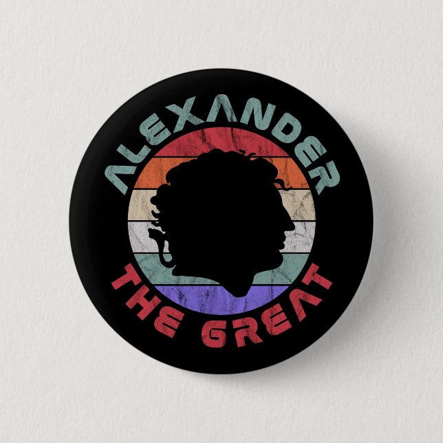 Alexander The Great Button (Vorderseite)