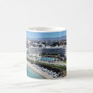 Alexander the Great Hotel, Paphos Drohnenansicht Kaffeetasse