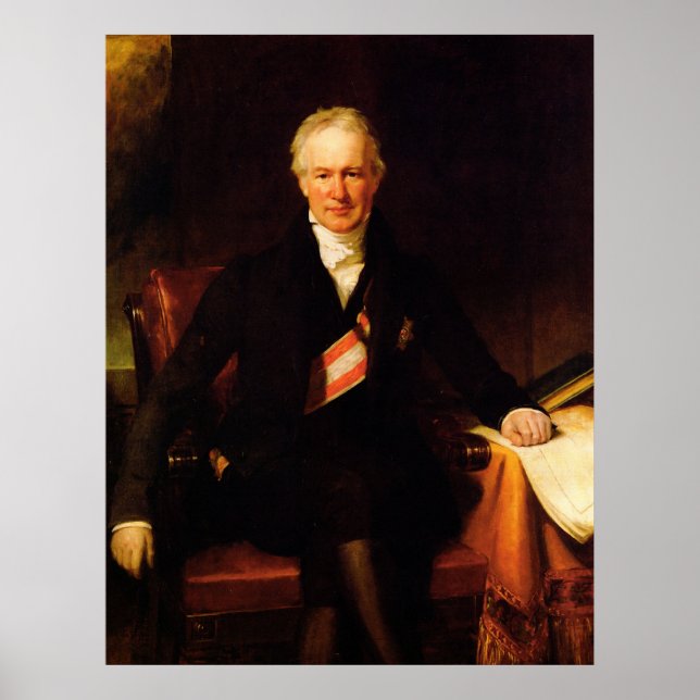 Alexander Von Humboldt Poster (Vorne)
