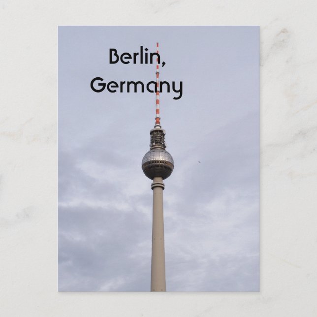 Alexanderplatz Tower Postkarte (Vorderseite)