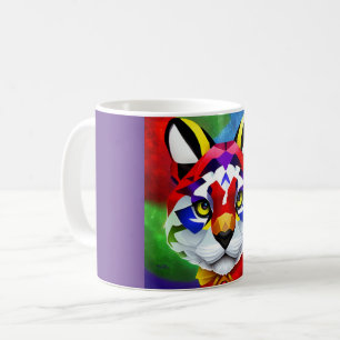 Alexander's Cat lila Tasse