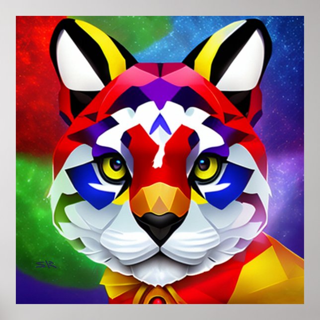 Alexander's Cat Mattposter Poster (Vorne)