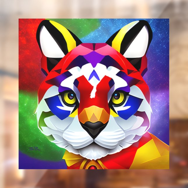 Alexander's Cat-Thumb-Fensterheber Fensteraufkleber (Blatt 2)