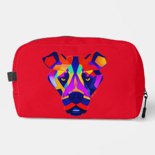 Alexander's Dog rotes dopp Kit-Kosmetikbeutel Waschbeutel