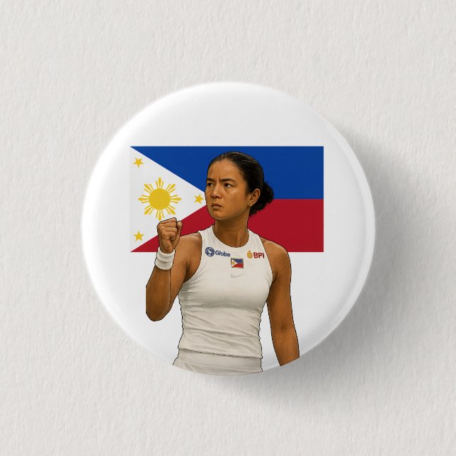 Alexandra Eala - Guadalajara Champion 2025 Button (Vorderseite)